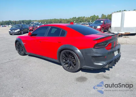 2019 Dodge Charger Scat Pack Rwd из США, поврежденный, VIN 2C3CDXGJ8KH552826